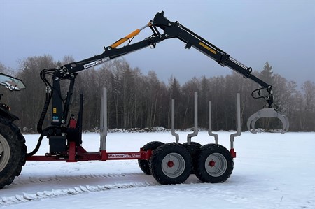 We-12 4G with We-8500 complete forest trailer